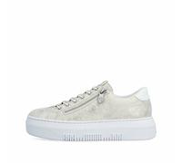 Rieker Damen Sneaker low Beige Lack, 37