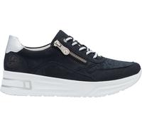 Rieker Damenschuhe Sneaker low pazifik/navy/schwarz/silver navy/schwarz/silver - Gr. - 42