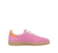 Rieker W2200-85 Damen Sneaker Low Beschichtetes Leder weiß/grün