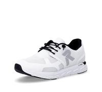 Rieker Damen Sneaker Low-Top M9000-80 Weite Normal Schnuerer Synthetik Bianco/Weiss/Weiss / 40 EU
