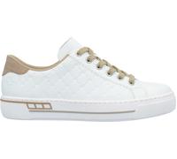 Rieker Damen Low-Top Sneaker L88W2, Frauen Halbschuhe,Sportschuhe,Freizeitschuhe,Turnschuhe,Laufschuhe,straßenschuhe,Weiss (80),40 EU / 6.5 UK
