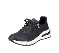 Rieker Damen Sneaker M6601-00 schwarz Gr. 38