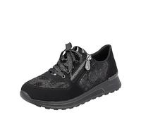 Rieker Damen Sneaker N1411-90 schwarz Gr. 41