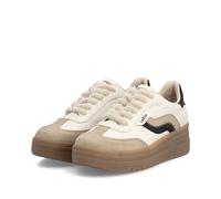 Rieker Damen-Sneaker Porzellan-Perl-Beige-Schwarz 40