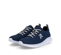 Rieker Damen-Sneaker-Slipper Blau-Weiß 41