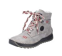 Rieker Winterstiefel Damen 51544-64 mit Warmfutter Grau Größe 36