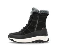 Rieker Winterstiefel W0071-00 R-TEX (Schnürstiefel mit Innenfutter und seitlichen Reissverschluss) schwarz Damen, Größe Euro (US) 41 (9,5)