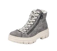 Rieker, Rieker Damen Schnürstiefel Z7410, Damen, Grau, Größe EU 41