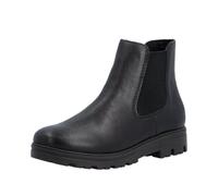 Rieker Damen Stiefelette Chelsea Boot mit Reißverschluss und Stretch-Einsatz 43072
