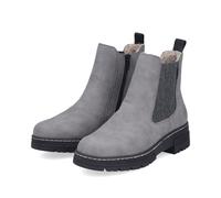 Rieker Damen-Stiefelette Stein-Grau-Schwarz 39