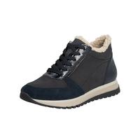 Rieker Damen Stiefeletten 49004-14 blau Gr. 42