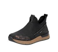 rieker Slipper in Schwarz - Größe 37 | Damen Schuhe Halbschuhe