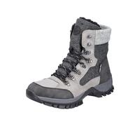 Rieker Winterstiefel M9842-40 (Schnürstiefel mit Innenfutter) grau Damen, Größe Euro (US) 38 (7)