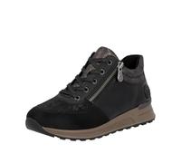 Rieker Damen Stiefeletten N1407-00 schwarz Gr. 37