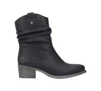 Rieker Damen Stiefeletten Schwarz, Damen, Größe: 41, Material: Kunstleder/Textil