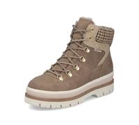 Winterboots RIEKER, Damen, Gr. 38, beige, Lederimitat, Basic, Schuhe Winterboots, Winterstiefelette, Outdoorboots mit modischem Kragen (85795434-38) beige