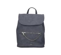 Cityrucksack RIEKER "Nitro" blau (dunkelblau) Rucksäcke Taschen mit modischer Zierkette vorne (86189868-0)