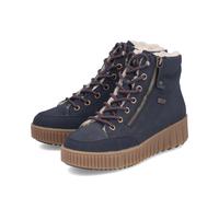 Rieker Damen-TEX-Schnürstiefelette gefüttert Pazifik-Blau 39
