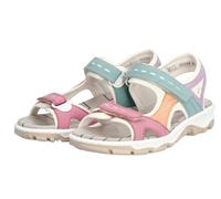 Rieker Damen Klassische Sandalen 68866, Frauen Sandalen,Freizeitschuhe,Sommerschuhe,offene Schuhe,Strandschuhe,Multi (92),37 EU / 4 UK