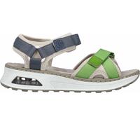Rieker Damen Trekkingsandalen Grün, Damen, Größe: 36, Material: Kunstleder/Textil