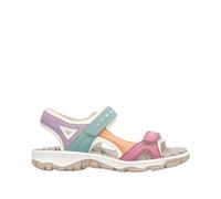 Rieker Damen Trekking-Sandale 68866, offen, Multi (92) Größe 41 EU / 7.5 UK