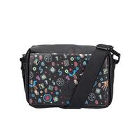 Umhängetasche RIEKER "Kuka/Alabama" Gr. B/H/T: 19 cm x 14 cm x 8 cm, schwarz Damen Taschen Handtaschen mit verstellbarem Umhängeriemen (46099908-0)