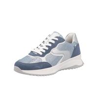 Rieker Damen Sneaker W1307 Low Blau Größe 40