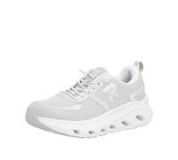 Rieker Damen W3504 Sneaker Low | Rieker Damen Sneaker Low W3504-12 Blue - moderner Alltagsschuh in Blau, komfortabel, Stadt und tägliches Tragen.
