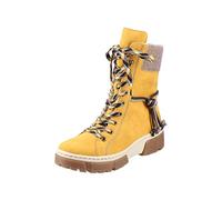 Rieker Damen Stiefelette gelb / greige, Größe 37 gelb / greige 37