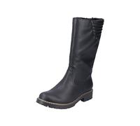 Rieker Damen Y9191 Hochschaftstiefel, Schwarz, 38 EU