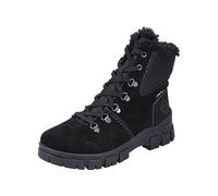 Rieker Damenschuhe Schnürstiefel schwarz/schwarz/schwarz schwarz - Gr. - 37