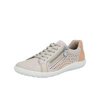 Rieker Damenschuhe Elegante Schnürer crema/aprikot/ivory ivory - Gr. - 39