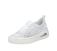 Rieker Damenschuhe Elegante Schnürer weiss weiss - Gr. - 39
