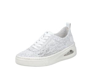 Rieker Damenschuhe Elegante Schnürer weiss weiss - Gr. - 42
