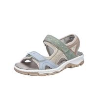 Rieker Damenschuhe Klassisch bleu/crema/peppermint/nude/perlcreme bleu/peppermint/perlcreme - Gr. - 41