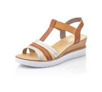 Rieker Damenschuhe Klassisch perle/cayenne/white-silver perle/white-silver - Gr. - 42