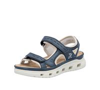 Rieker Damen Sandalen FSK 64066 Royal/Perlcreme Größe 43