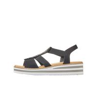 Rieker Damenschuhe Klassisch schwarz schwarz - Gr. - 42