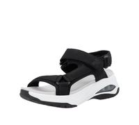 Rieker Damenschuhe Klassisch schwarz/schwarz/schwarz (weiss) schwarz/schwarz (weiss) - Gr. - 38