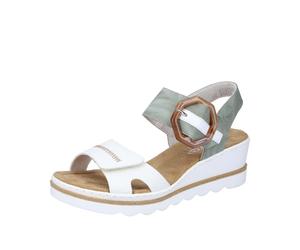 Rieker Damenschuhe Klassisch weiss/mint/weiss weiss/mint - Gr. - 38