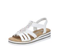 Rieker Damenschuhe Klassisch weiss weiss - Gr. - 39