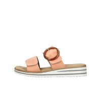 Rieker Damenschuhe Klassische Pantoletten aprikot - Gr. - 42