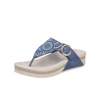 Rieker Damenschuhe Klassische Pantoletten indigo indigo - Gr. - 42