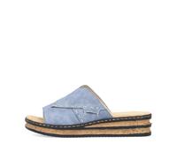 Rieker Damenschuhe Klassische Pantoletten lightblue lightblue - Gr. - 42