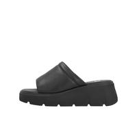Rieker Damenschuhe Klassische Pantoletten schwarz schwarz - Gr. - 38
