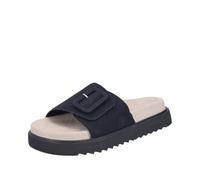 Rieker Damenschuhe Klassische Pantoletten schwarz schwarz - Gr. - 38