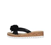 Rieker Damenschuhe Klassische Pantoletten schwarz schwarz - Gr. - 40