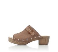 Rieker Damenschuhe Klassische Pantoletten shell/beige shell/beige - Gr. - 42