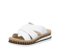 Rieker Damenschuhe Klassische Pantoletten weiss weiss - Gr. - 38