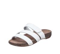 Rieker Damenschuhe Klassische Pantoletten weiss weiss - Gr. - 42